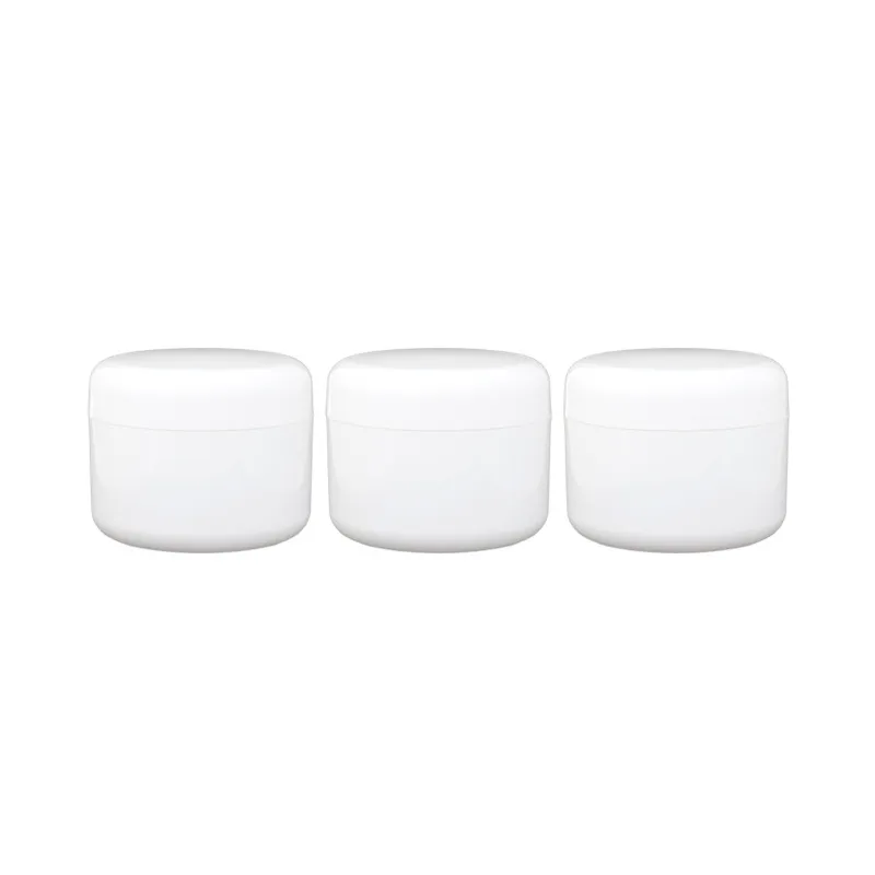 Lot 3 Pots Blanc Double paroi - 100ML
