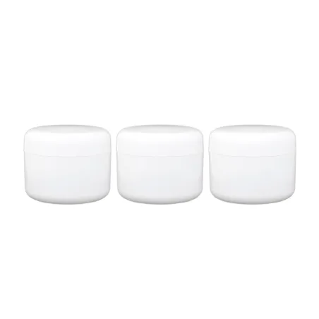 Lot 3 Pots Blanc Double paroi - 100ML