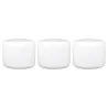 Lot 3 Pots Blanc Double paroi - 250ML