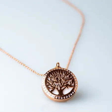Collier Diffuseur d'huiles essentielles Silvaé