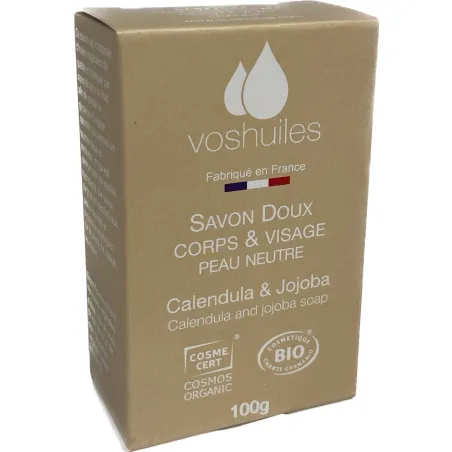 Savon au Calendula et Jojoba pour peau neutre