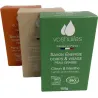 Lot de 3 Savons aux Huiles essentielles & Végétales