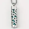 Pendentif Diffuseur d'huiles essentielles Fleurs