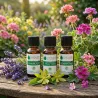 Kit Diffusion Florale - 3 Huiles Essentielles