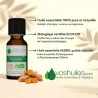 Huile Essentielle BIO de Curcuma