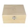 Boite en bois 12 trous pour flacons d’huiles essentielles 5 ou 10ml