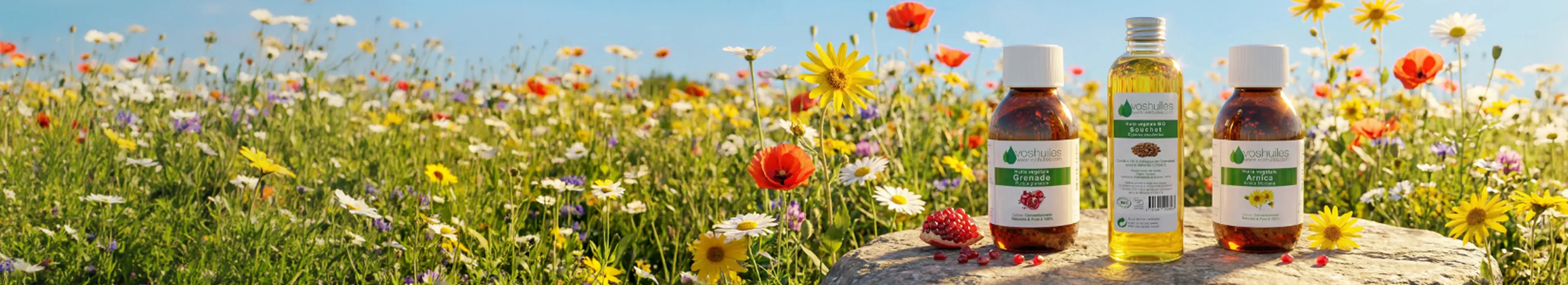 Huiles Végétales Pures et Naturelles pour huiles essentielles